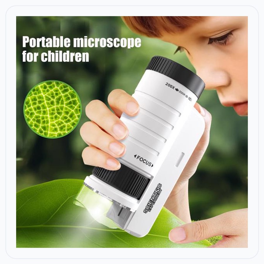 Kids Science Microscope Set