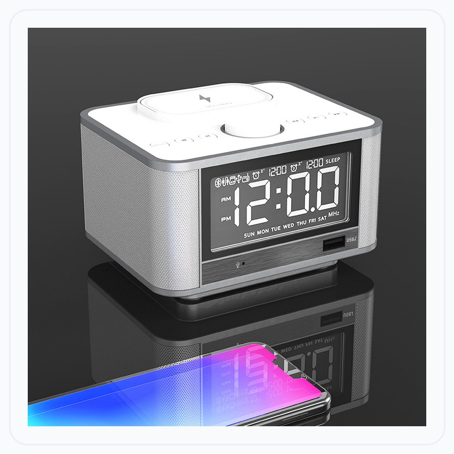 Speaker Alarm Clock Charging Hub